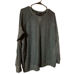 Torrid NWT Long Sleeve Waffle Knit Crew Neck Sweater 00/ L 10W